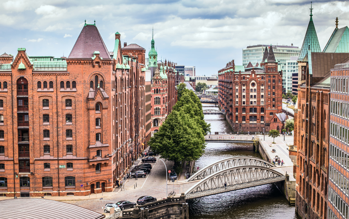 Speicherstadt in Hamburg